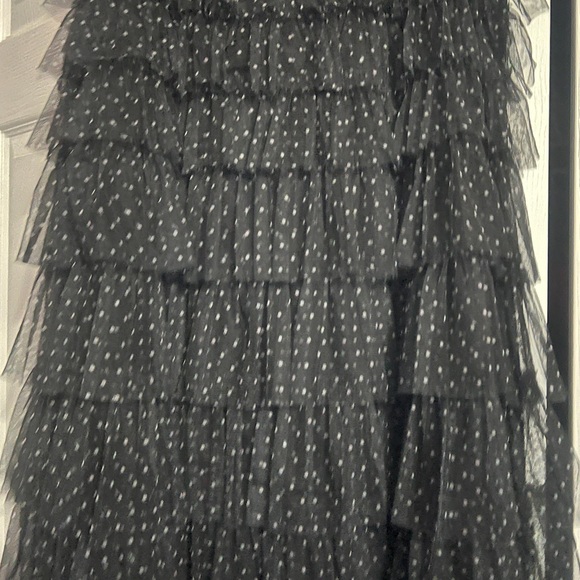 cupcakes & cashmere Black Layered Maxi Skirt - Picture 3 of 9